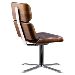 Altek Italia Design Office Chairs<Armadillo 6 Dark Brown Office Chair by Rainer Bachschmid