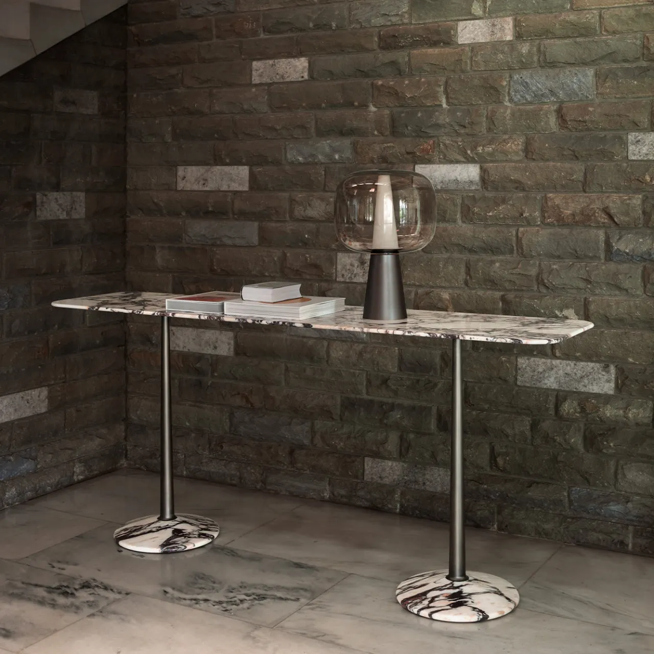 Ghidini 1961 Consoles<Arnold Marble Console by Paolo Rizzato
