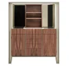 Casa Covre Bar Cabinets<Arsenale Beige Leather Cupboard
