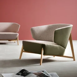 Innova Armchairs<Arsenale LC1 Green/Gray Armchair
