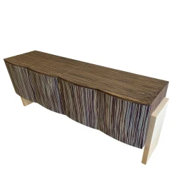 Bellani Sideboards Buffets<Art Deco Beige and Light Blue Sideboard