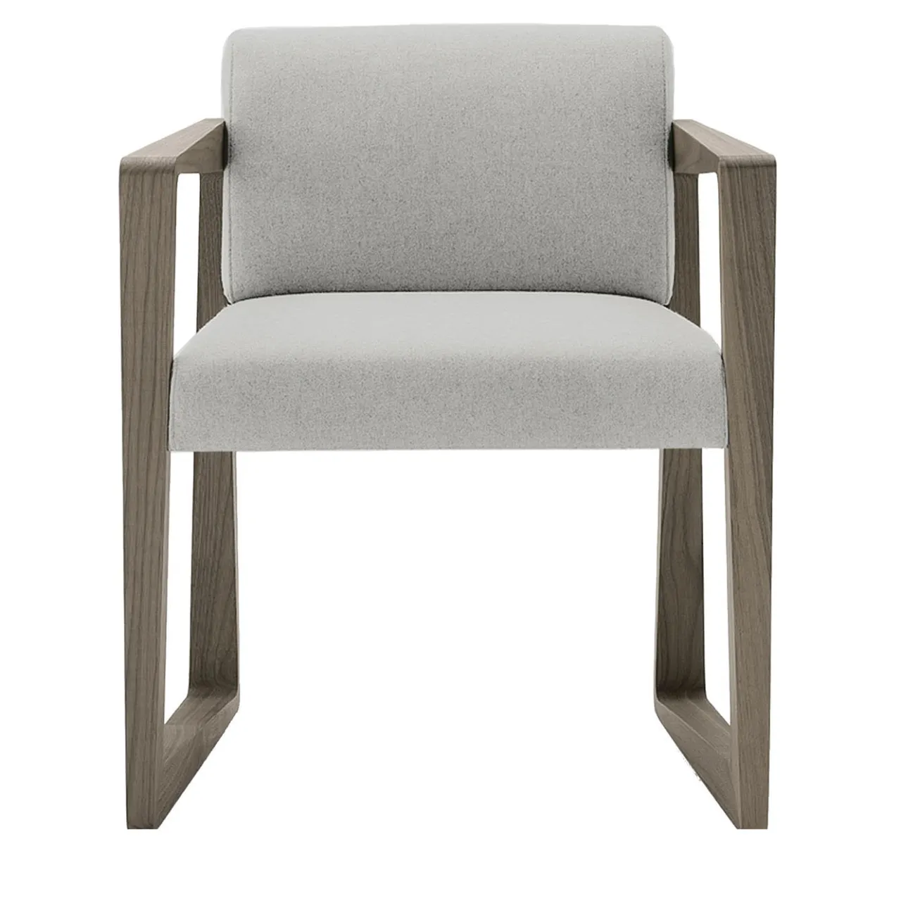 Billiani 1911 Chairs<Askew Small Gray Armchair by Daniel Fintzi