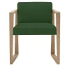 Billiani 1911 Chairs<Askew Small Green Armchair by Daniel Fintzi