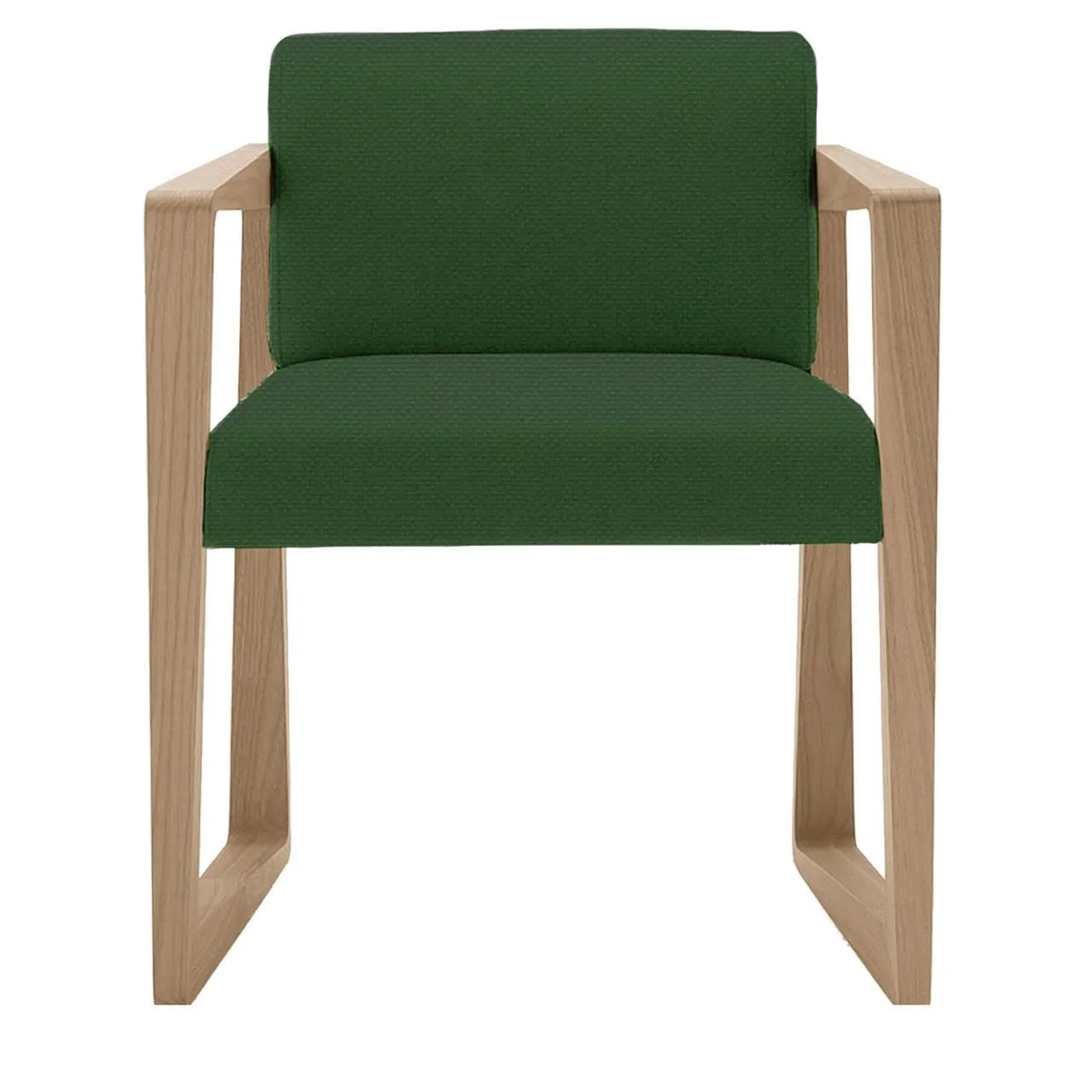 Billiani 1911 Chairs<Askew Small Green Armchair by Daniel Fintzi