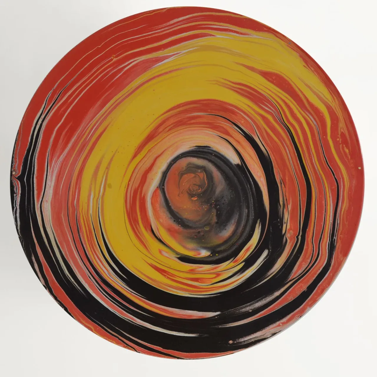 Cupioli Coffee Tables<Astraliti Round Warm-Toned Metal Coffee Table #2