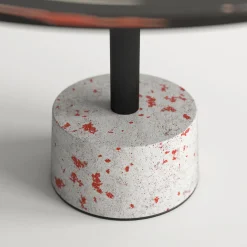Cupioli Coffee Tables<Astraliti Round Warm-Toned Metal Coffee Table #2