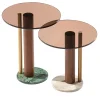 Carpanese Home Nesting Tables<Athena H&L Set of 2 Coffee Tables