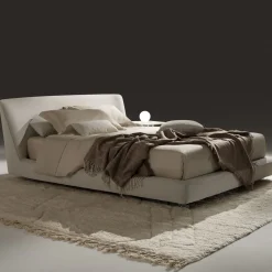 Ferri 1956 Beds<Athene Beige Fabric Bed
