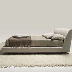 Ferri 1956 Beds<Athene Beige Fabric Bed