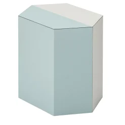 Giobagnara Stools<Atlas Stool with Vertical Azure Stripe