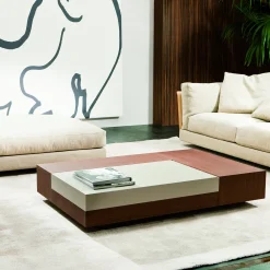 Pacini & Cappellini Coffee Tables<Atollo Sliding Top Ashwood Coffee Table