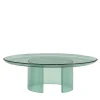 Tonin Casa Coffee Tables<Atollo Teal Green Laquered glass Coffee Table 98