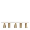 Livio Cioffi Benches<Atrani Oak & Marble Bench