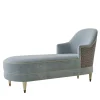 Franco Bianchini Chaises<Audrie Velvet Upholstery Chaise