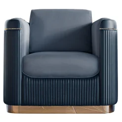 Volpi Armchairs<Augusta Cerulean Armchair