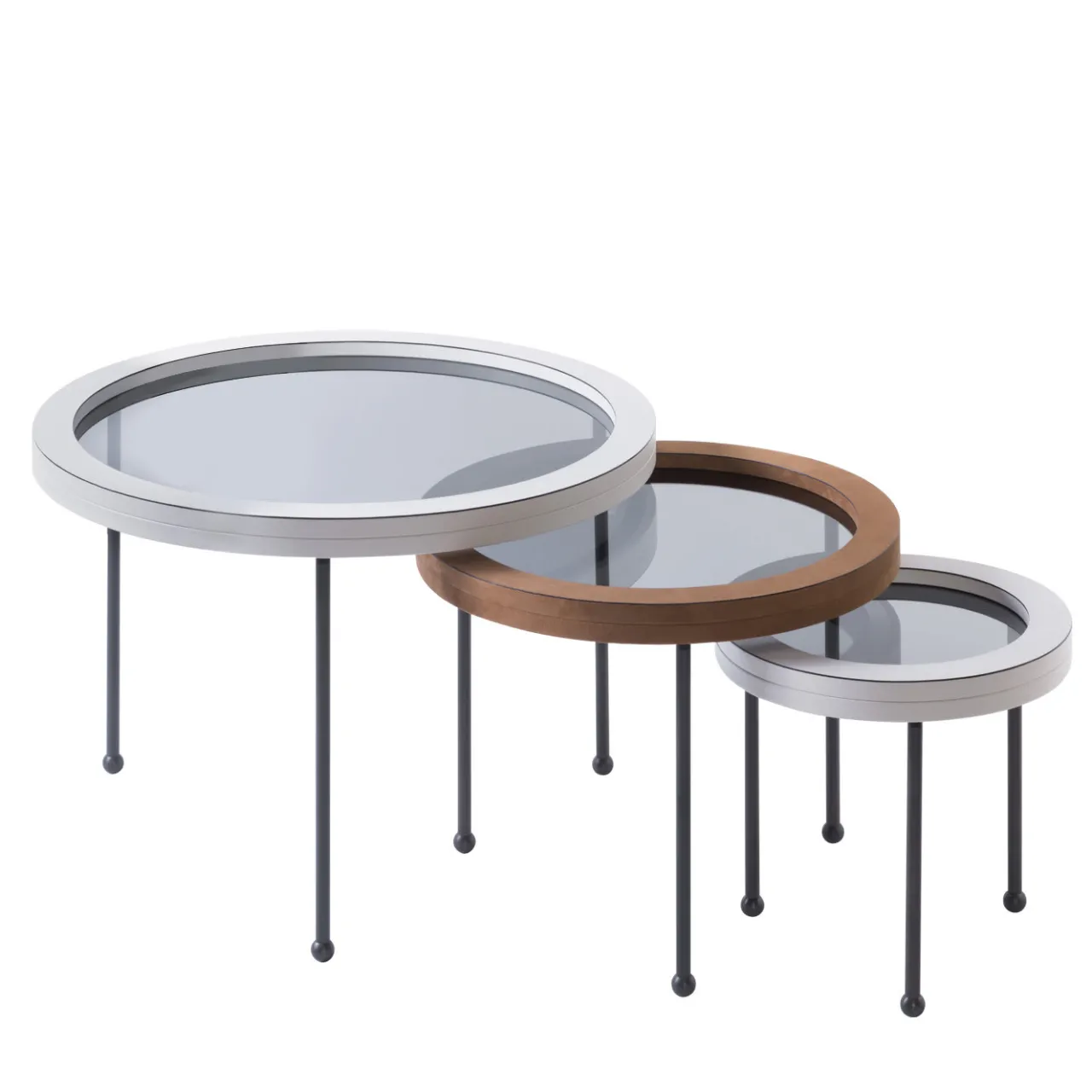 Giobagnara Nesting Tables<Augustus Set of 3 Nesting Tables