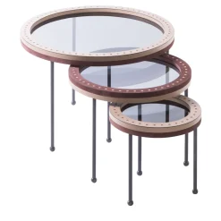 Giobagnara Nesting Tables<Augustus Stargate Set of 3 Nesting Tables