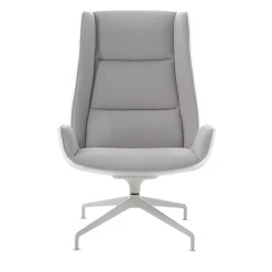 Tecno Spa Office Chairs<Aura Gray Armchair by Rainlight and Centro Progetti Tecno