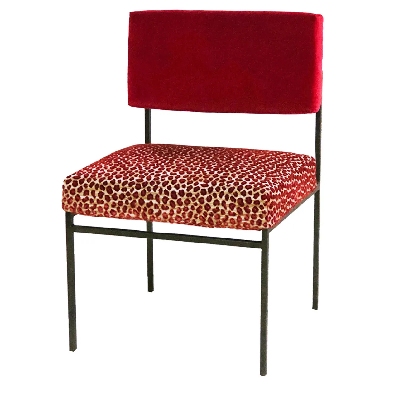Biosofa Chairs<Aurea Red Velvet Chair by CtrlZak and Davide Barzaghi