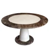 Cupioli Dining Tables<Aurelio Emperador Marble Dining Table