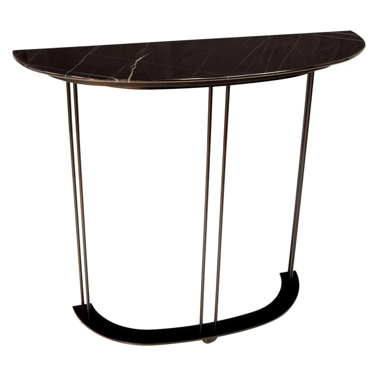 Garbarino Collections Consoles<Aureola C1 Black Marble Console