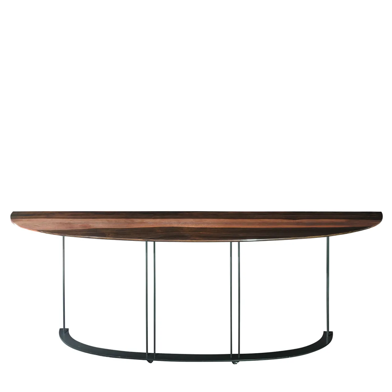Garbarino Collections Consoles<Aureola canaletto ebony wood and black matte console