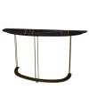 Garbarino Collections Consoles<Aureola Console with Black Guinea Marble Top