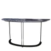 Garbarino Collections Consoles<Aureola Console with Red Luana Marble Top