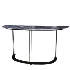 Garbarino Collections Consoles<Aureola Console with Red Luana Marble Top