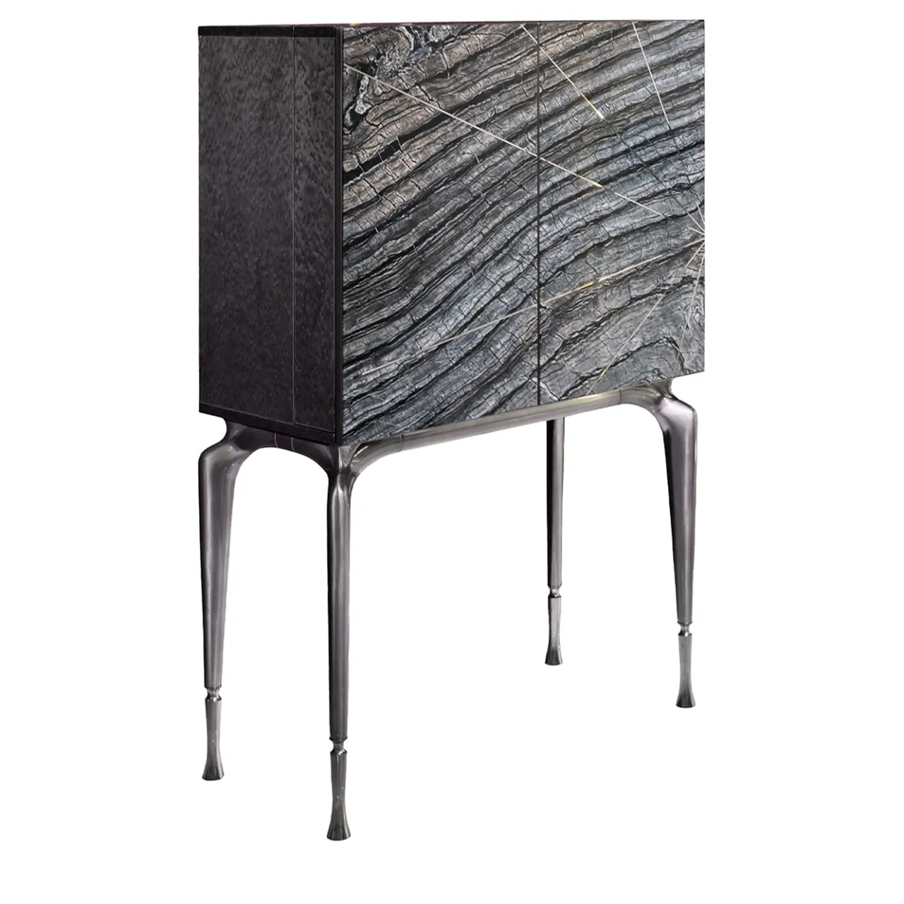 Visionnaire Bar Cabinets<Aurora Marble Bar Cabinet