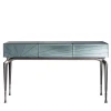 Visionnaire Consoles<Aurora Smoked Mirror with Drawers Glass Console