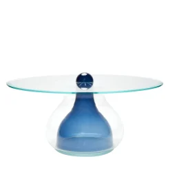 Cappellini Coffee Tables<Avio Blue Miya Low Coffee Table - Collector's Edition by Elena Salmistraro