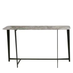 Borzalino Consoles<B191 Green Base With Iris Heaven Marble Top Console