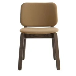 Billiani 1911 Chairs<Babà 872 Rounded Brown Chair by Emilio Nanni