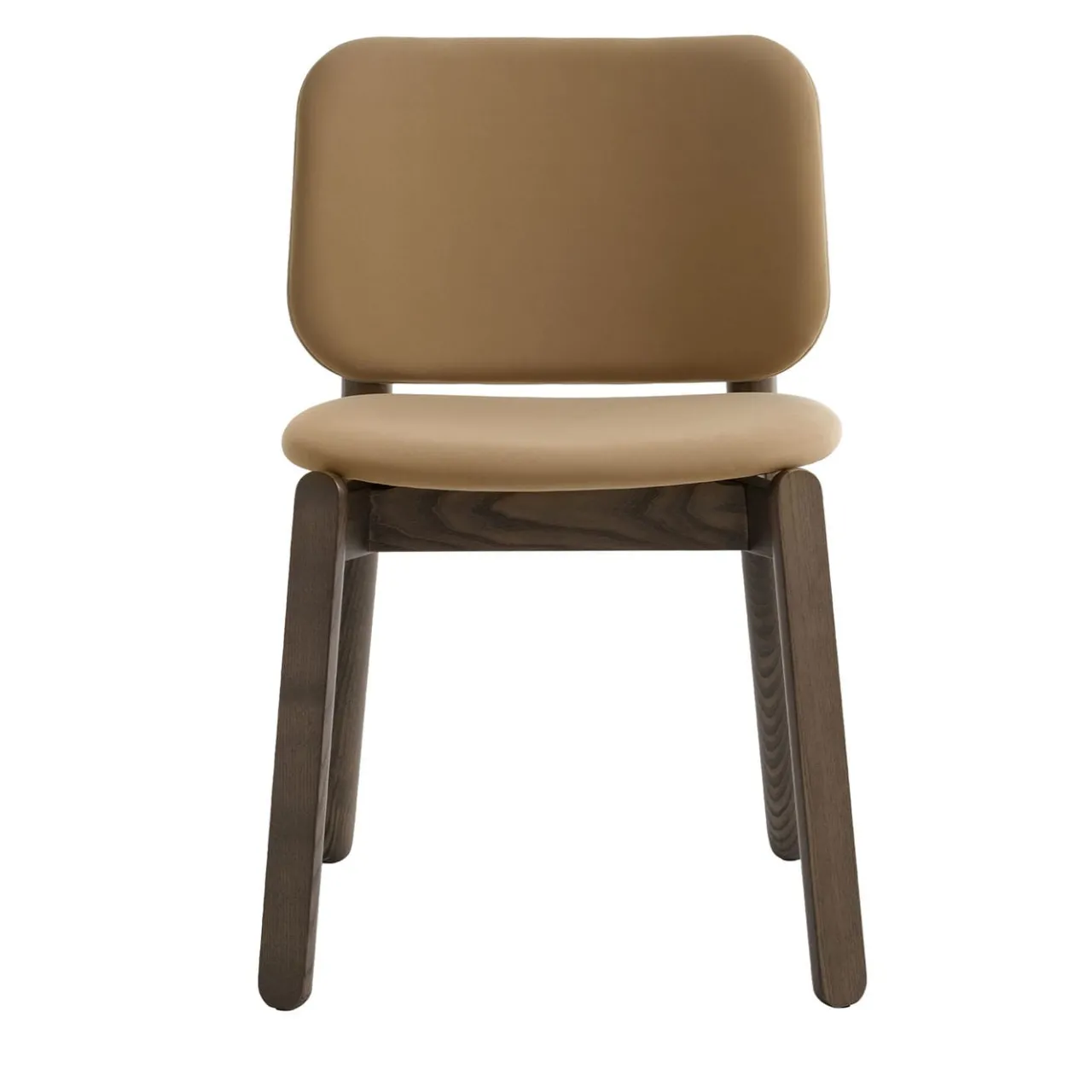 Billiani 1911 Chairs<Babà 872 Rounded Brown Chair by Emilio Nanni