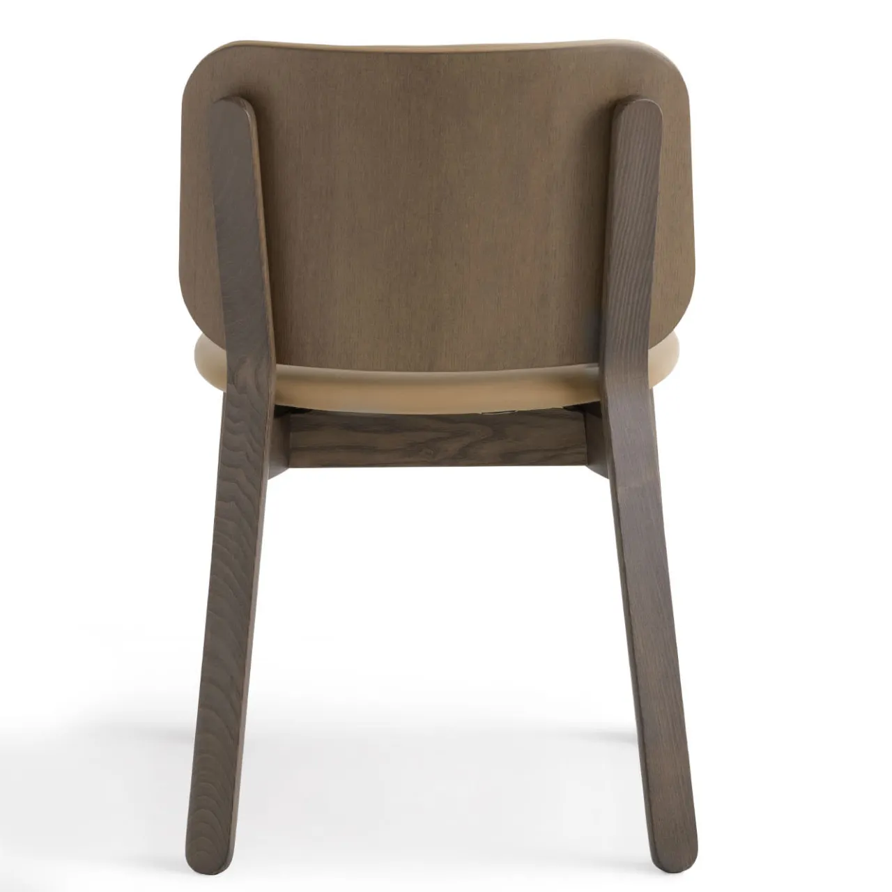 Billiani 1911 Chairs<Babà 872 Rounded Brown Chair by Emilio Nanni