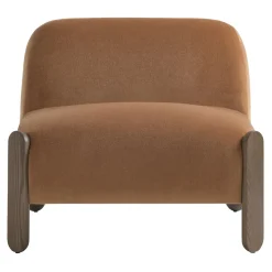 Billiani 1911 Lounge Chairs<Babà Soft 875 Brown Lounge Chair by Emilio Nanni