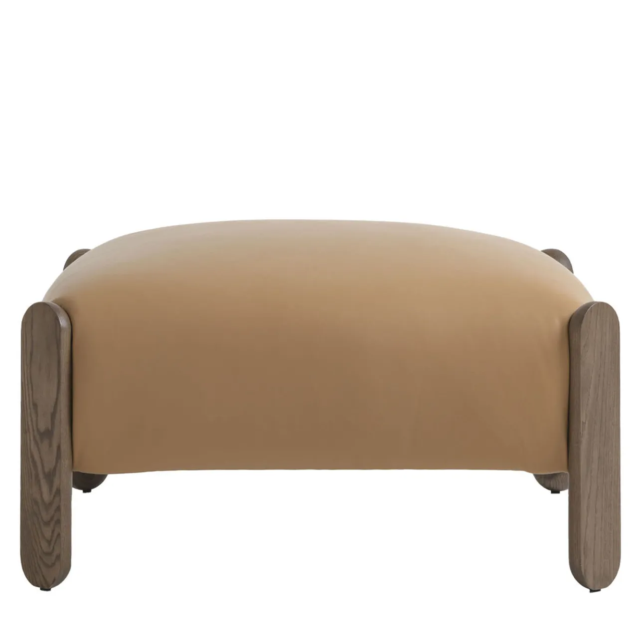 Billiani 1911 Ottomans & Poufs<Babà Soft 876 Brown Ottoman by Emilio Nanni