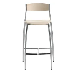 Altek Italia Design Bar Stools<Baba Set of 2 Oak Counter Stools by Sergio Mian