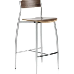 Altek Italia Design Bar Stools<Baba Set of 2 Walnut Counter Stools by Sergio Mian