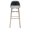 Chairs & More Bar Stools<Babah W-SG-80 Black Bar Stool by Roberto Paoli