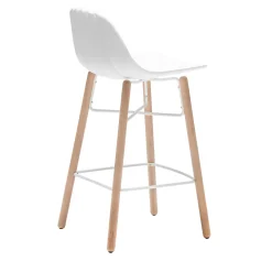 Chairs & More Bar Stools<Babah W-SG-65 White bar Stool