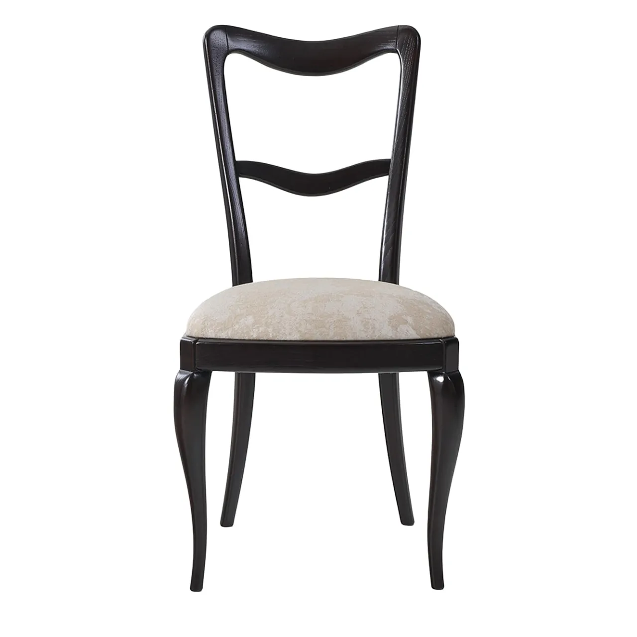 Franco Bianchini Chairs<Babbol Ebony Finish Lime Wood Chair