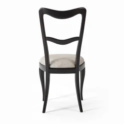Franco Bianchini Chairs<Babbol Ebony Finish Lime Wood Chair