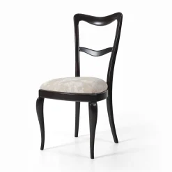 Franco Bianchini Chairs<Babbol Ebony Finish Lime Wood Chair