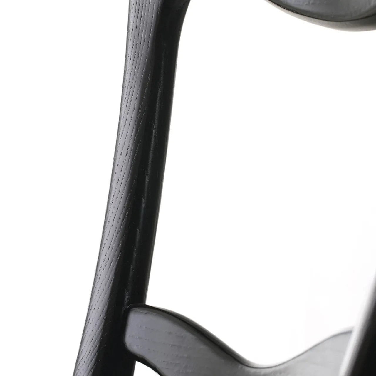 Franco Bianchini Chairs<Babbol Ebony Finish Lime Wood Chair