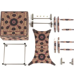 ETRO Home Interiors Lounge Chairs<Babel Brown Foldable Travel Chair and Trunk