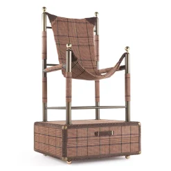 ETRO Home Interiors Lounge Chairs<Babel Foldable Travel Chair and Trunk