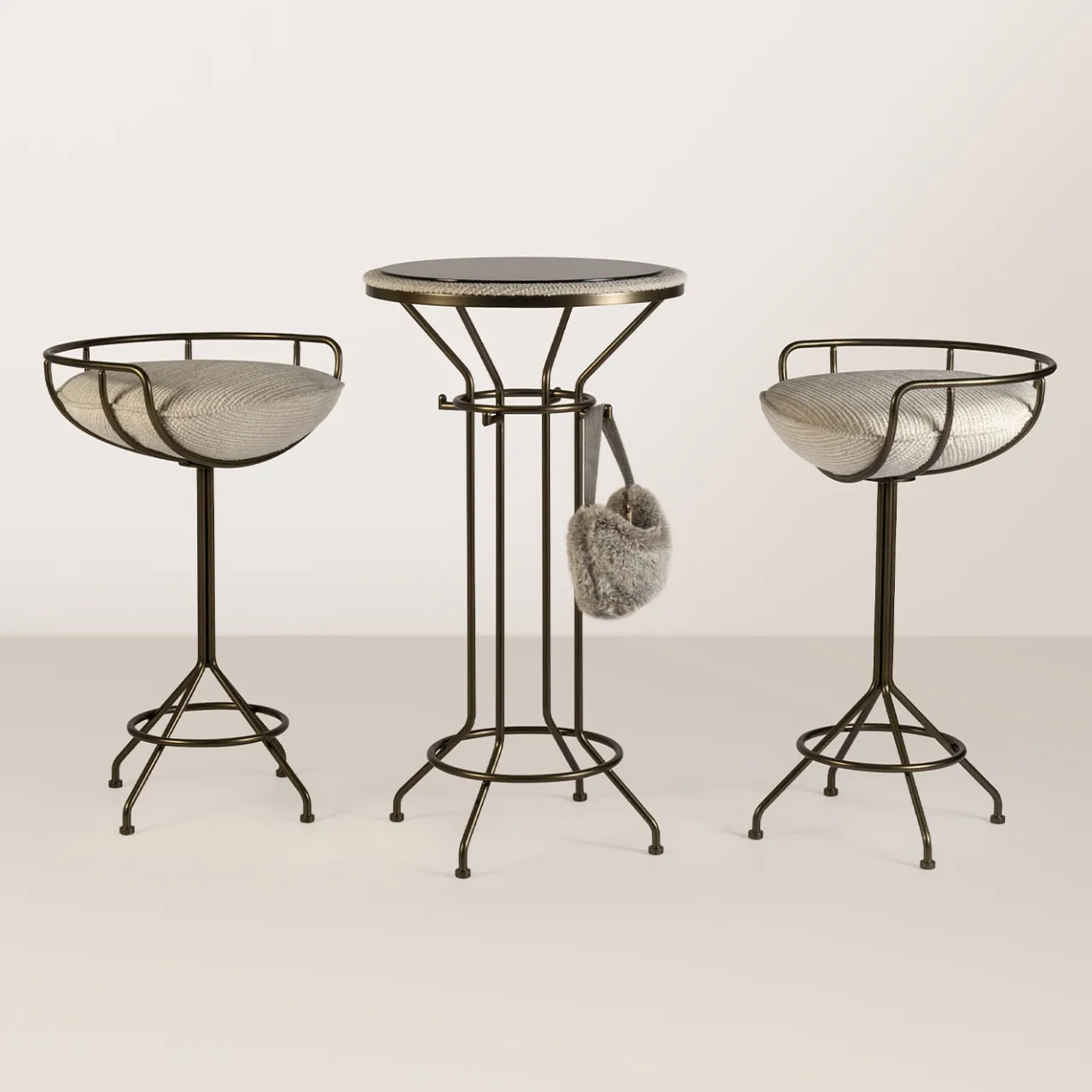 Galbiati Fratelli Bistro Tables<Back to Bronze High Bistro Table