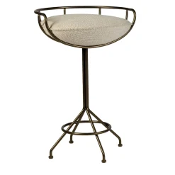 Galbiati Fratelli Bar Stools<Back To Bronze White Stool